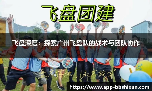 飞盘深度：探索广州飞盘队的战术与团队协作